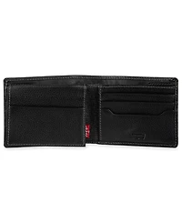 Levi's Men's Bill Divider and Ornament Passcase Wallet