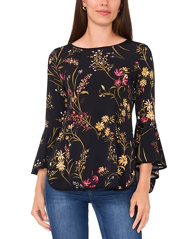 Sam & Jess Women's Bell-Sleeve Top