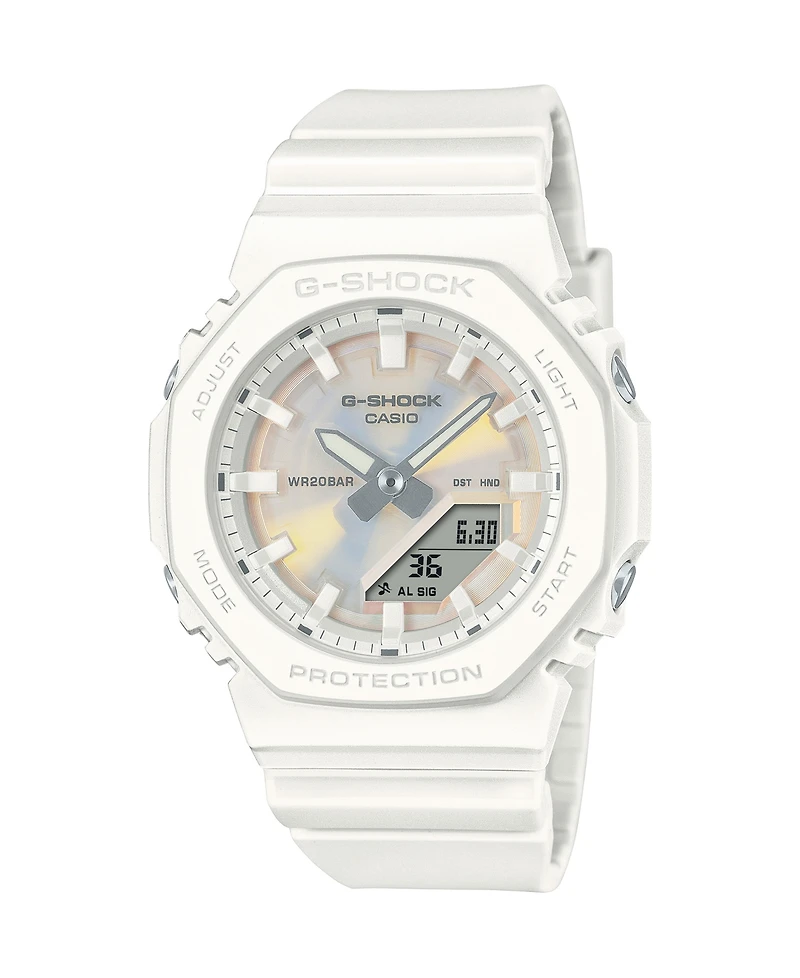 G-Shock Women's White Resin Watch, 40.2mm