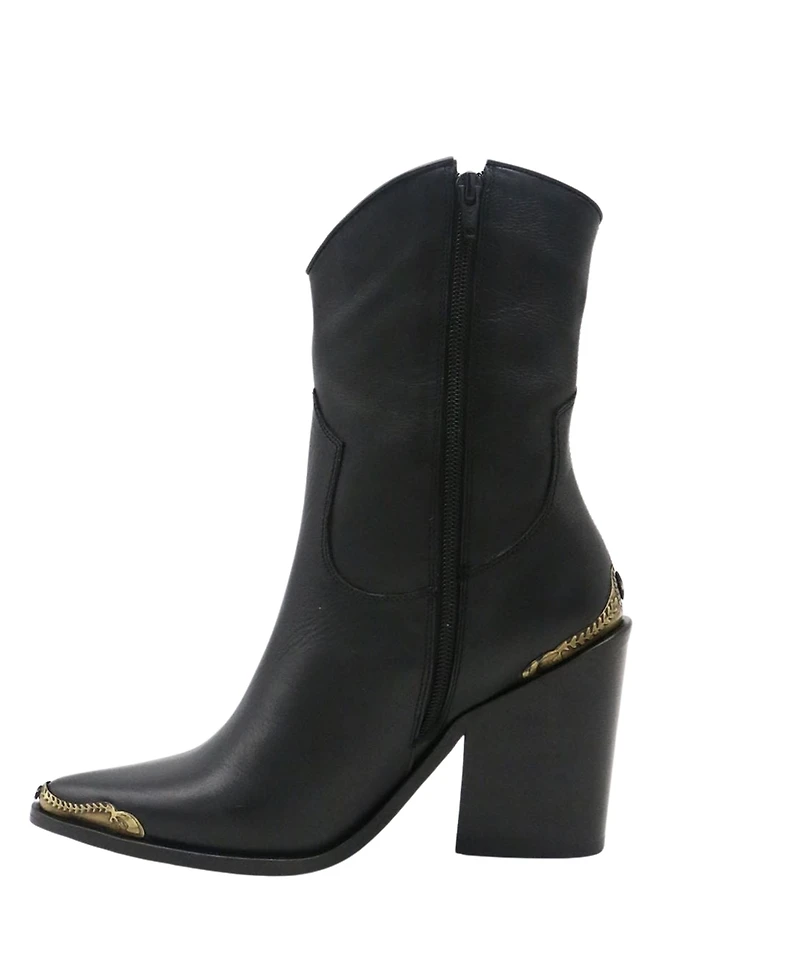 Stivali New York Women's Coachella Western Leather Cowboy Boots