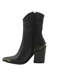 Stivali New York Women's Coachella Western Leather Cowboy Boots