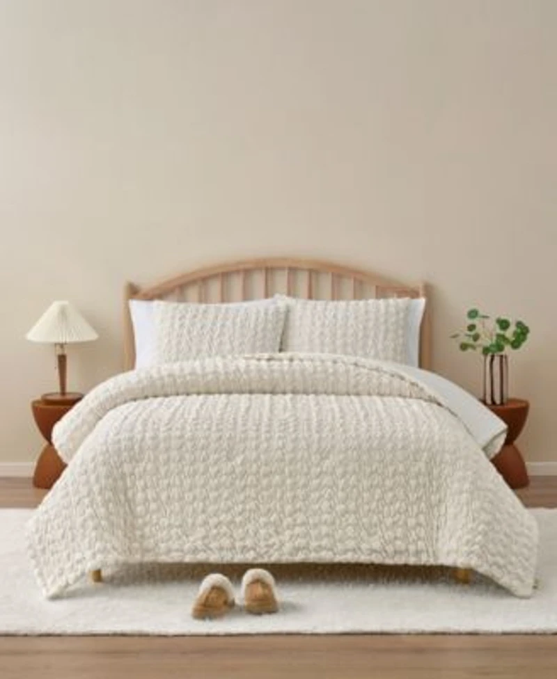 Ugg Dafni Ruched Quilt Set