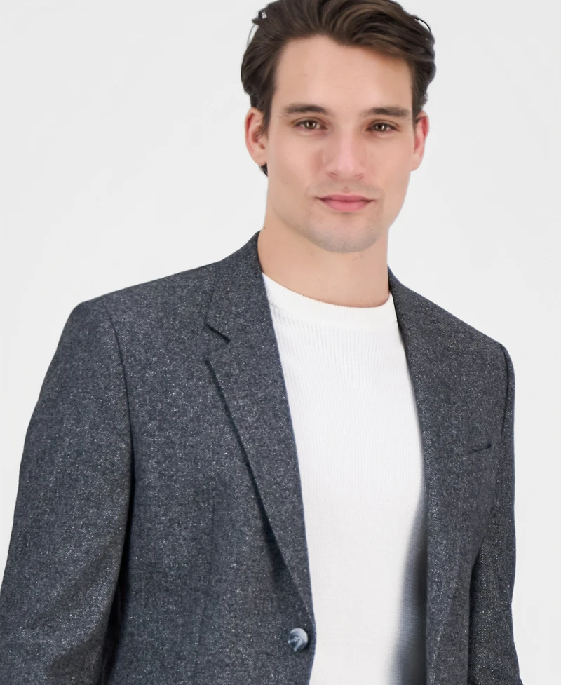 Hugo by Boss Men's Modern-Fit Seersucker Sport Coat