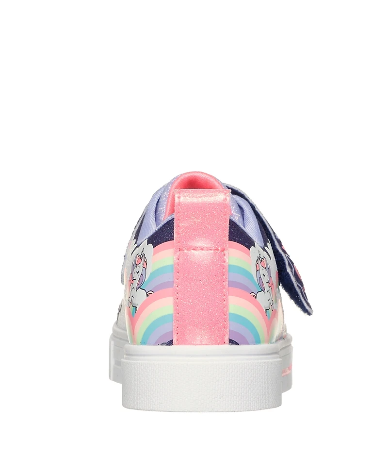 Skechers Little Girls Twinkle Toes: Sparks - Unicorn Stay-Put Light-Up Casual Sneakers from Finish Line