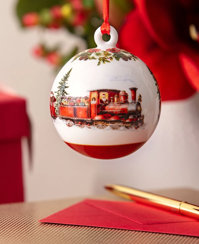 Villeroy & Boch 2025 Annual Ball Ornament, 15th Anniversary Edition
