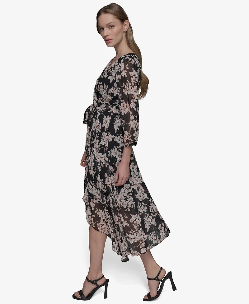 Printed Chiffon Flor