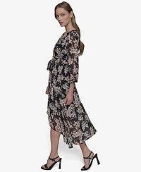 Printed Chiffon Flor