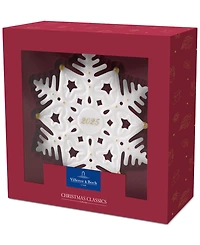Villeroy & Boch 2025 Christmas Classics Annual Snowflake Ornament