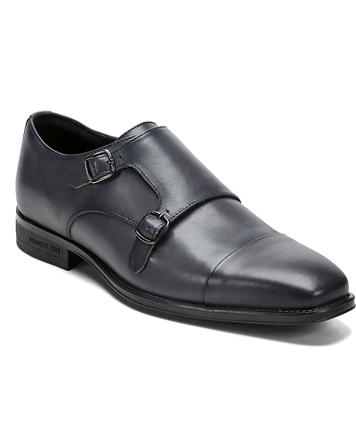 Kenneth Cole New York Men's Charles Double Monk Strap Shoe