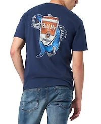 Buffalo David Bitton Men's Tiernan Crewneck Graphic T-Shirt