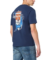 Buffalo David Bitton Men's Tiernan Crewneck Graphic T-Shirt