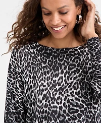 I.n.c. International Concepts Petite Lightweight Boat-Neck Pullover, Macy's Exclusive