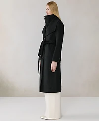 Soia & Kyo Women's Belted Long Sleeve Coat