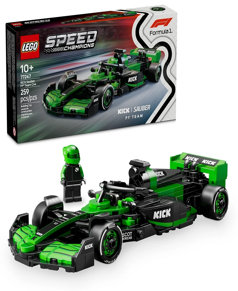 Lego Speed Champions Kick Sauber F1 Team C44 Race Car Toy Building Set 77247