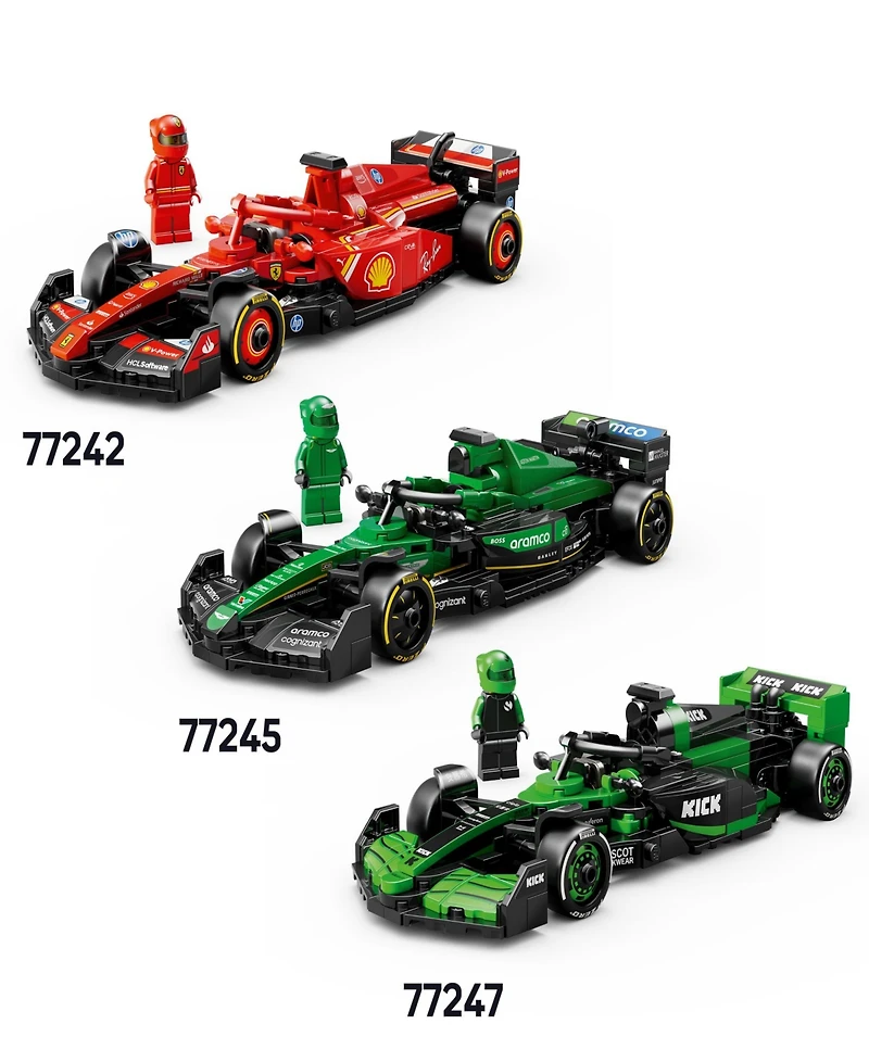 Lego Speed Champions Williams Racing FW46 F1 Race Car Toy Building Set 77249