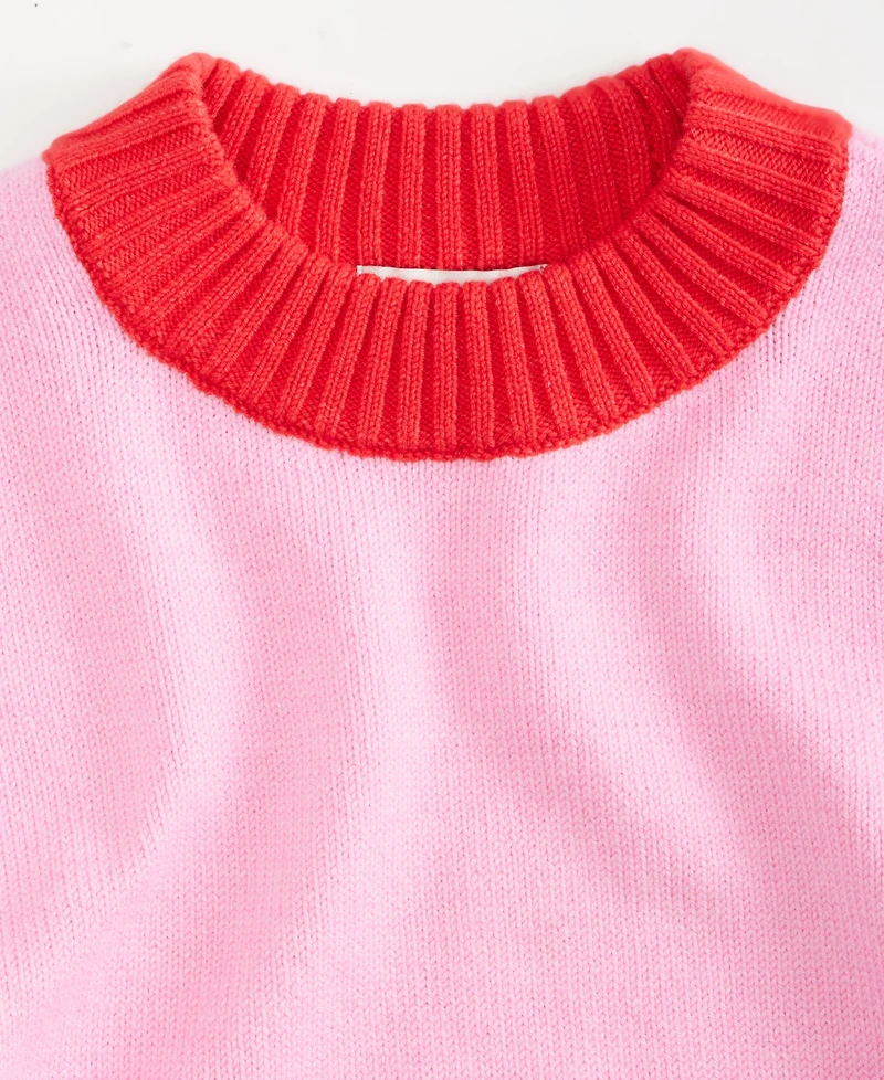 On 34th Women's Long Sleeve Crewneck Sweater, Macy's Exclusive
