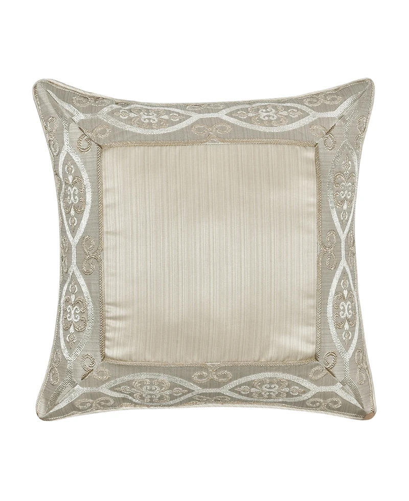 J Queen New York Amaretto Square Decorative Pillow, 18" x 18"
