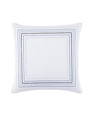 J Queen New York Bayside Embroidered Sham, European