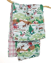 Levtex Merry Mountains Reversible Quilted Throw, 50" x 60"