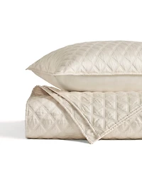 J Queen New York Premier Cotton Sateen 3-Pc. Quilt Set, Full/Queen