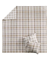 Levtex Spencer Red Plaid Reversible Quilt, Full/Queen