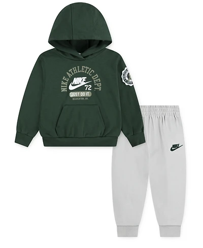 Nike Toddler Boys 2-Piece Sportswear P.e. French Terry Pullover and Pant Set