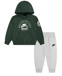 Nike Toddler Boys 2-Piece Sportswear P.e. French Terry Pullover and Pant Set
