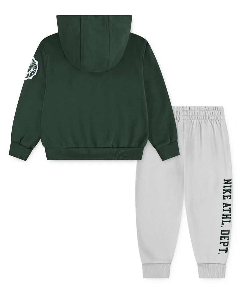 Nike Toddler Boys 2-Piece Sportswear P.e. French Terry Pullover and Pant Set