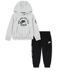 Nike Toddler Boys 2-Piece Sportswear P.e. French Terry Pullover and Pant Set