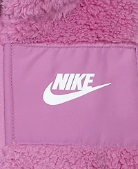 Nike Little Girls 3-Piece Magic Flamingo Vest, Long Sleeve T-Shirt and Pull On Pant Set