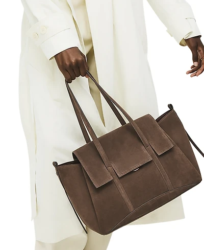 Radley London The Chancery Large Suede Shoulder Bag