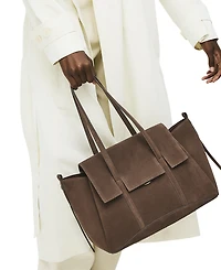 Radley London The Chancery Large Suede Shoulder Bag