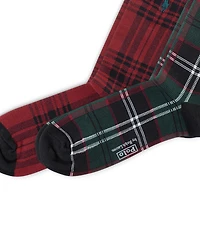 Polo Ralph Lauren Men's 2-Pack Holiday Plaids Socks