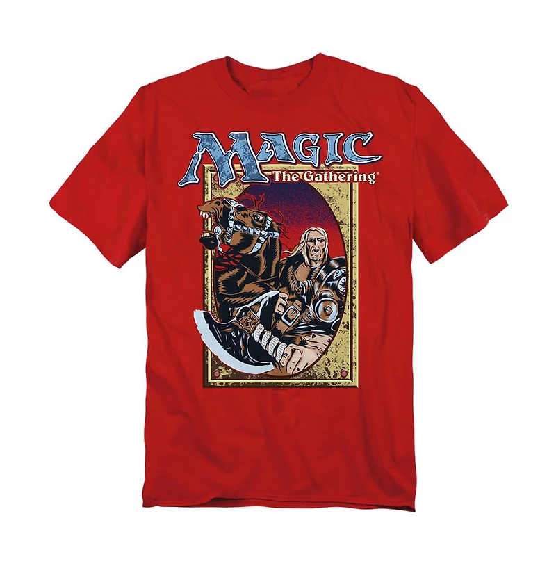 Logovision Men's Magic The Gathering Fifth Edition Deck Art T-Shirt