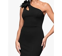 Xscape Petite One Shoulder Dress