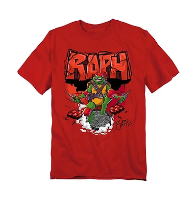 Logovision Men's Tales Of The Teenage Mutant Ninja Turtles Raph Sewer T-Shirt