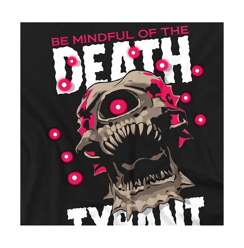 Logovision Men's Dungeons Dragons Be Mindful Of The Death Tyrant T-Shirt