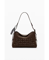 Desigual Women's Medium studded patch handbag