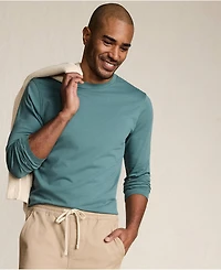 Lands' End Big & Tall Long Sleeve Cotton Supima Tee