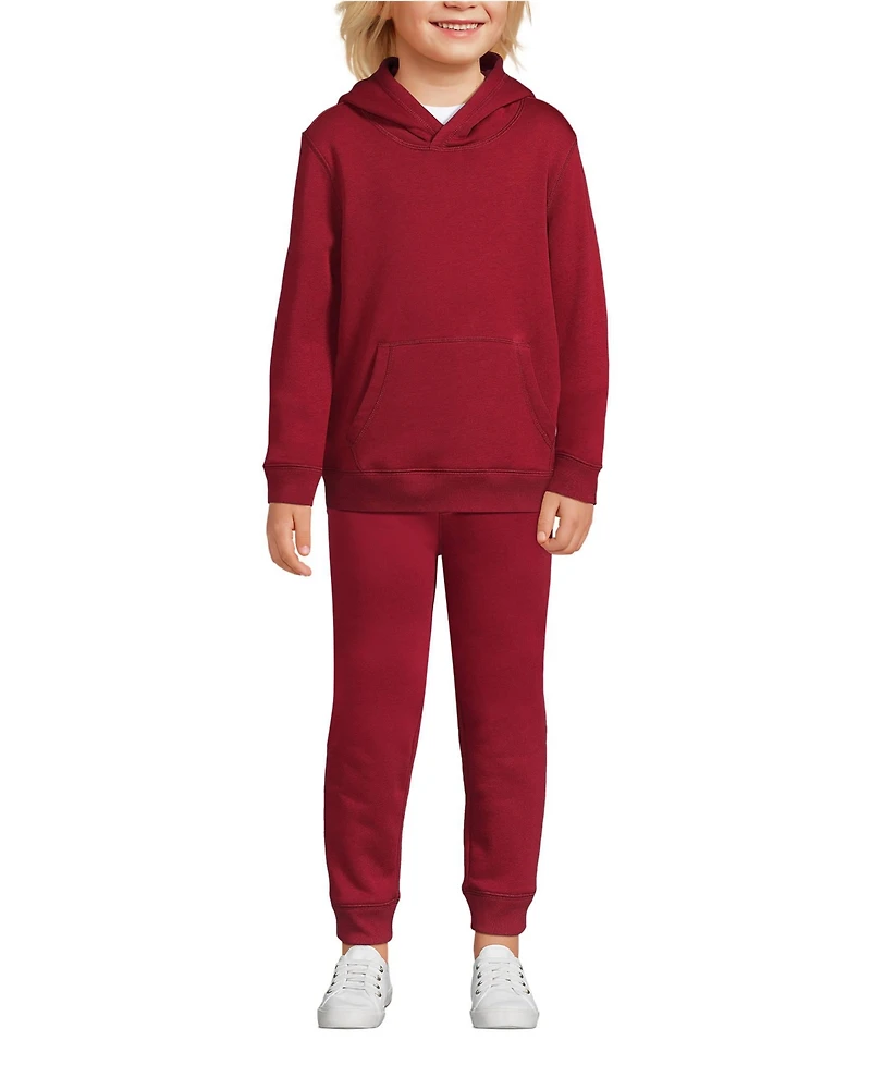 Lands' End Girls Hooded Pullover Sweatshirt