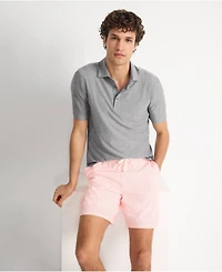 Lands' End Men's Short Sleeve Flex Performance Pieced Yoke Polo