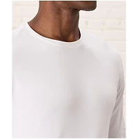 Pact Men's Organic Cotton Luxe Stretch Jersey Slim Long Sleeve Tee
