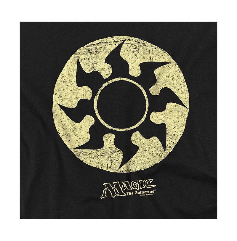 Logovision Men's Magic The Gathering White Symbol T-Shirt