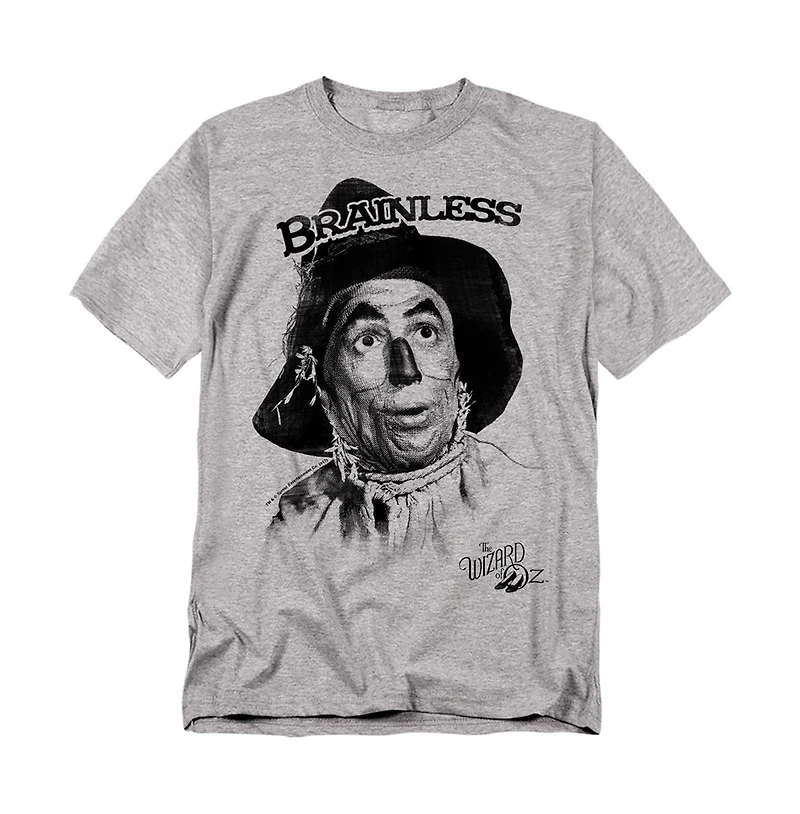 Logovision Men's Wizard Of Oz Brainless T-Shirt
