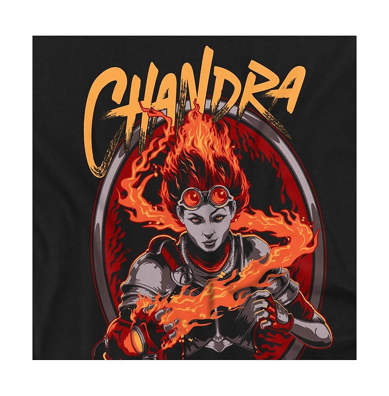 Logovision Men's Magic The Gathering Chandra T-Shirt