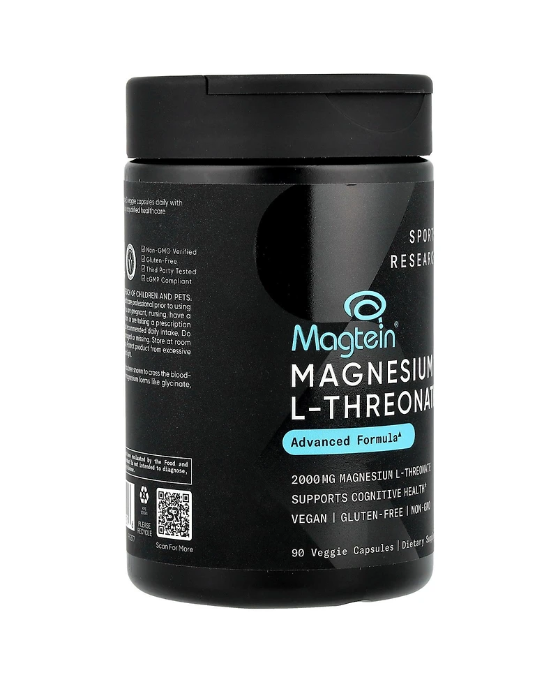 Sports Research Magtein Magnesium L-Threonate