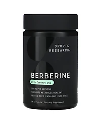 Sports Research Berberine With Coconut Oil 500 mg