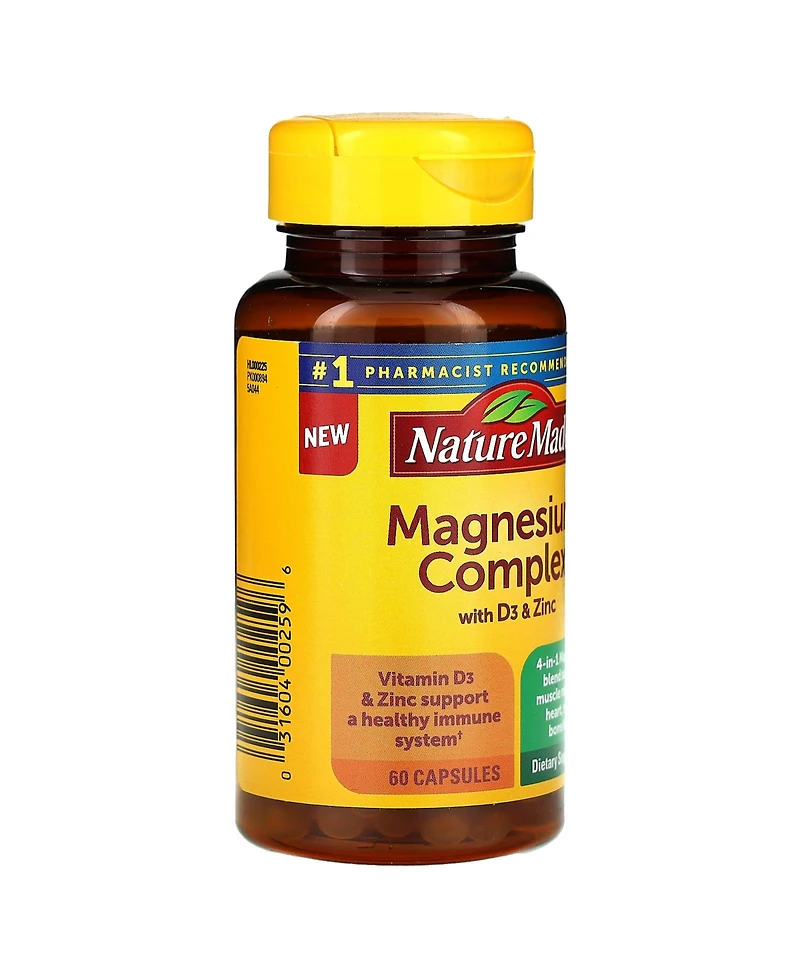 Nature Made Magnesium Complex with D3 & Zinc