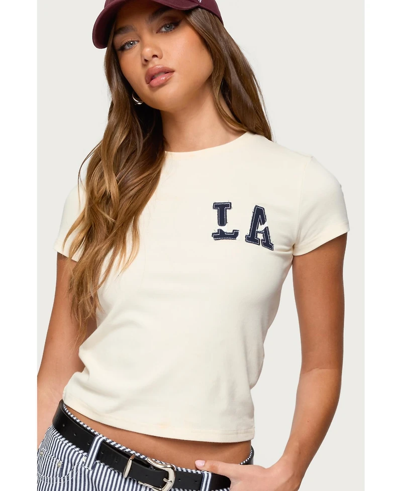 Edikted Women's Cali Babe T Shirt