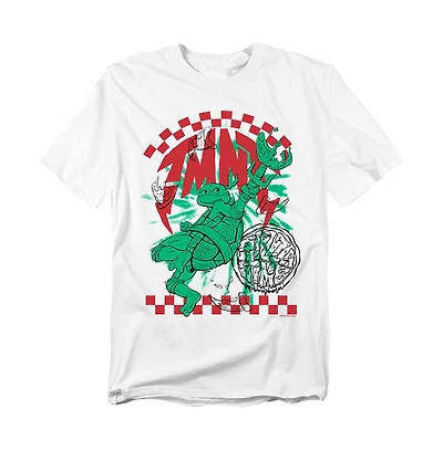 Logovision Men's Tmnt Mutant Mayhem Raphael Pizza T-Shirt